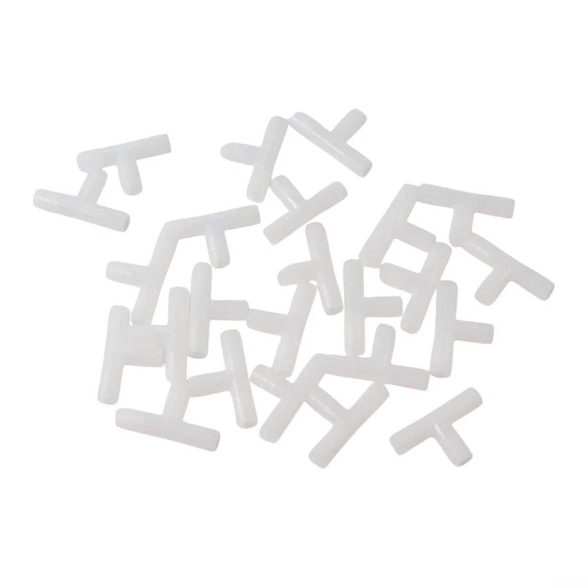 Abbeveratoio per conigli, con beccuccio a doppia molla, sistema automatico di abbeveraggio per gabbie, in plastica robusta, colore blu (set da 24 pezzi)