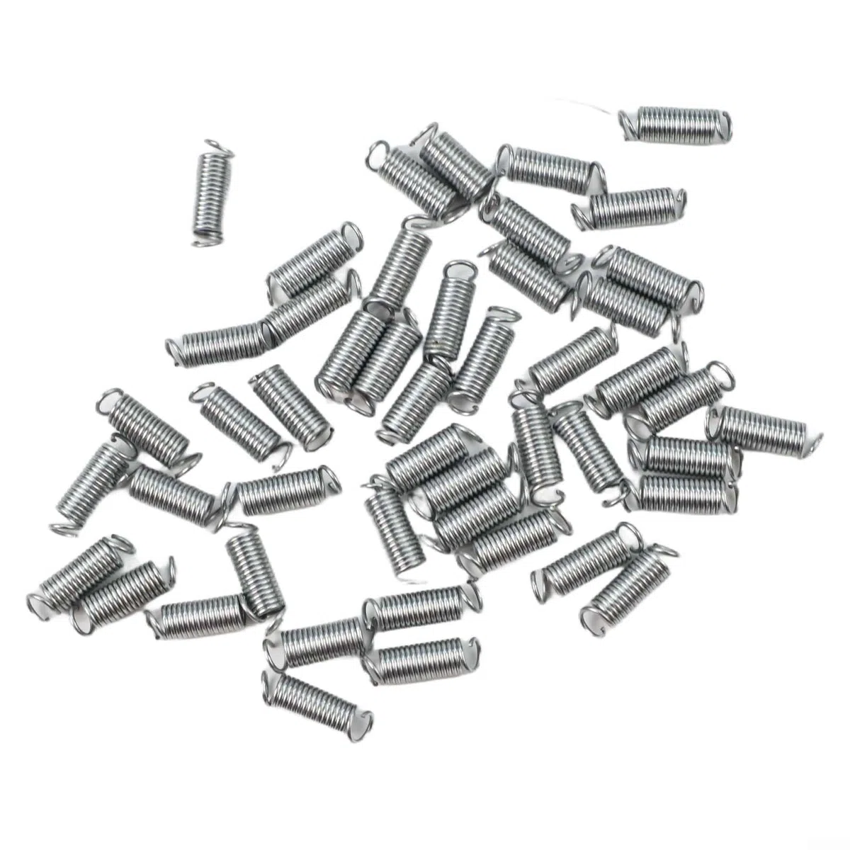 Abbeveratoio per conigli, con beccuccio a doppia molla, sistema automatico di abbeveraggio per gabbie, in plastica robusta, colore blu (set da 24 pezzi)