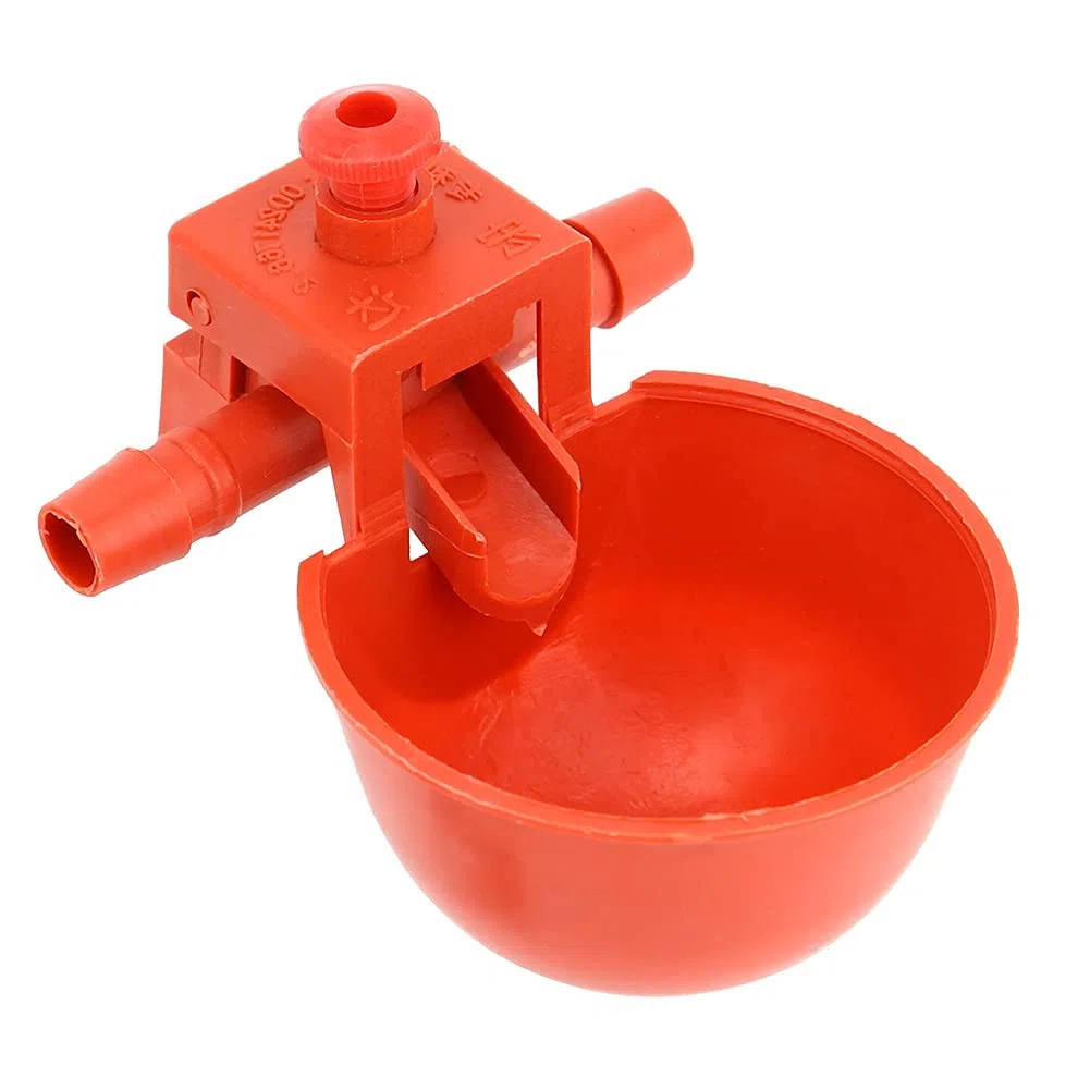 Haofy Sistema di Abbeveraggio Automatico per L'irrigazione, Alimentatore per Abbeveratoio per Pollame, 10 Pezzi per Abbeveratoio per Pollame