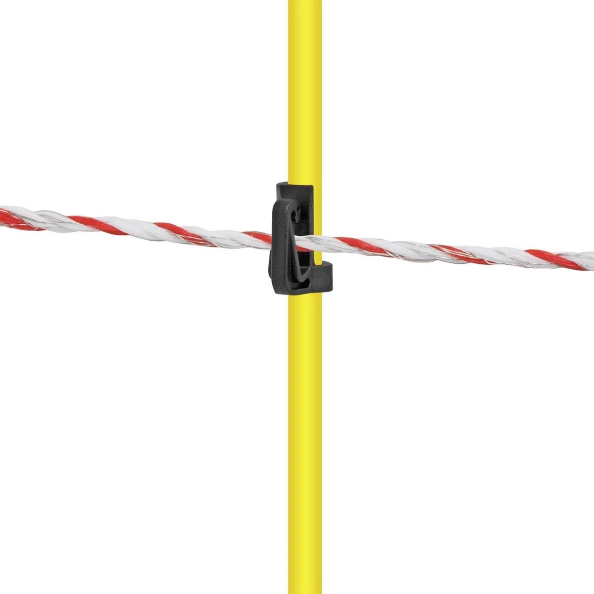 VOSS.farming 10 pz. Pali in Fibra di Vetro, Lunghezza 155 cm, a Punta Singola Lunga, ovali, per recinzioni elettriche