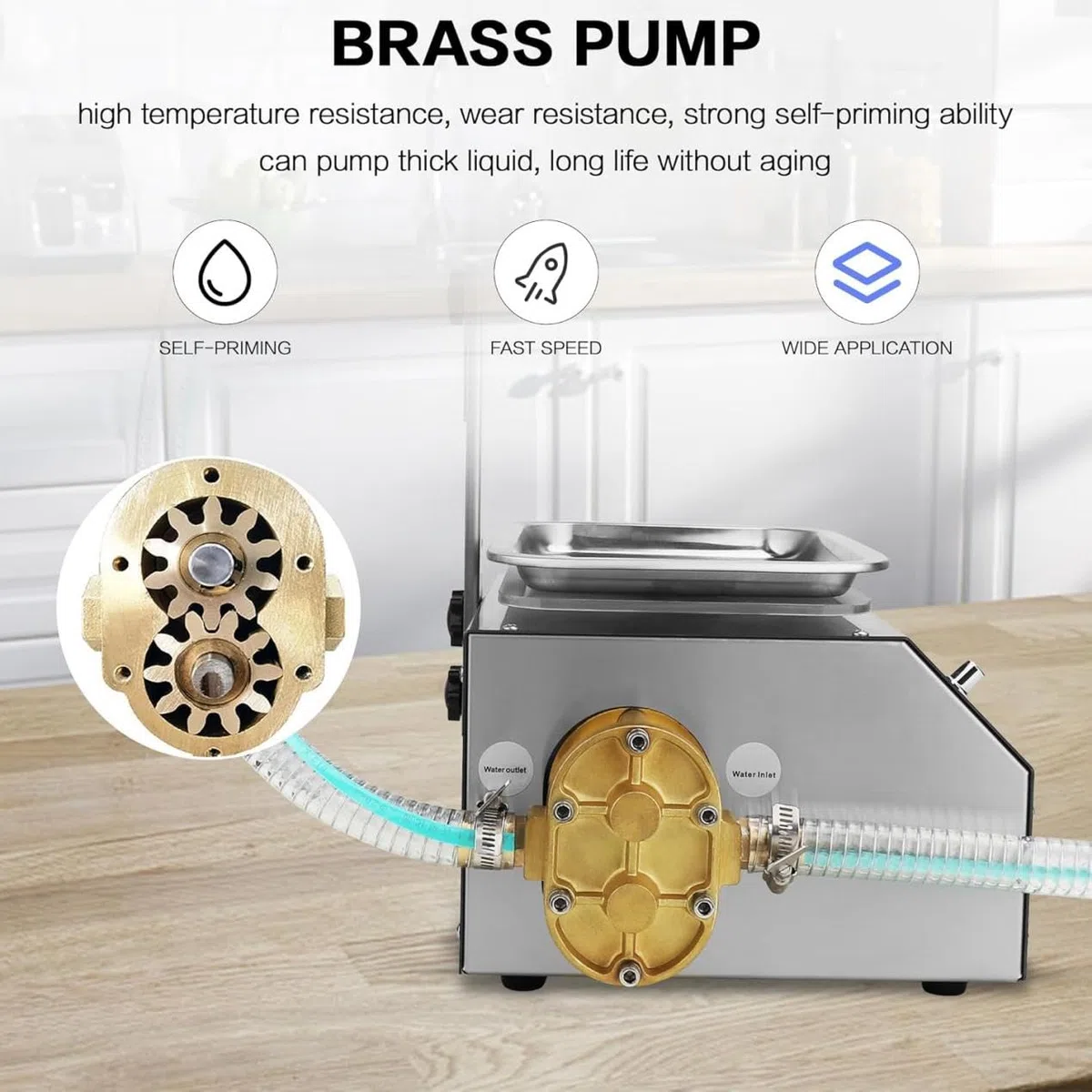 Riempitrice automatica di liquidi per paste di miele e viscosa, sistema di imbottigliamento in acciaio inossidabile con controllo intelligente per un riempimento preciso da 20 g a 10000 g